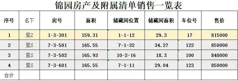 详细展示了多套不同户型的房产布局图，包含房间编号、面积（如1-3-301，159.31等）以及各房间的详细尺寸数据，是典型的房产户型图。